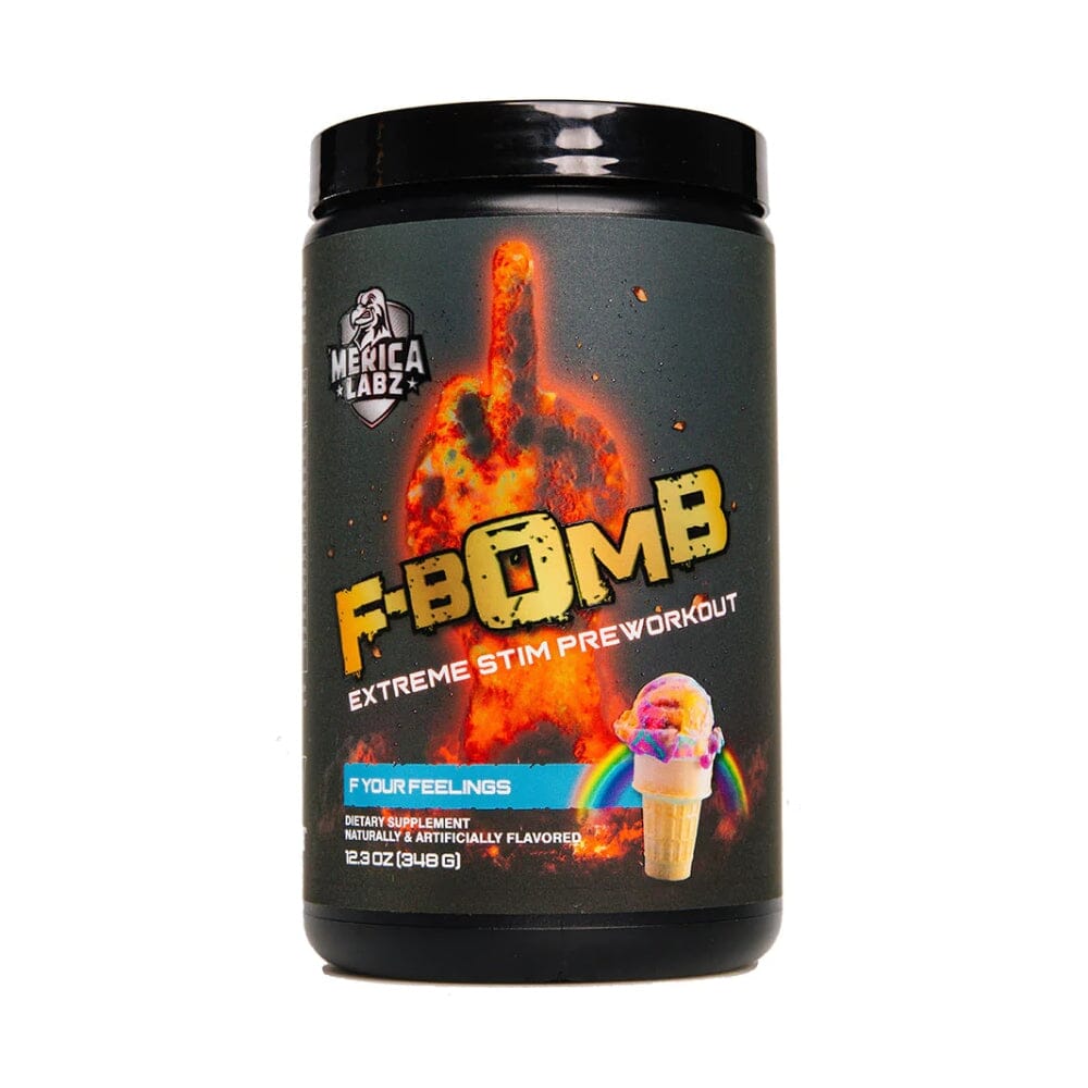 'MERICA LABZ F-BOMB 20 Servings Pre-Workouts 'Merica Labz F Your Feelings 