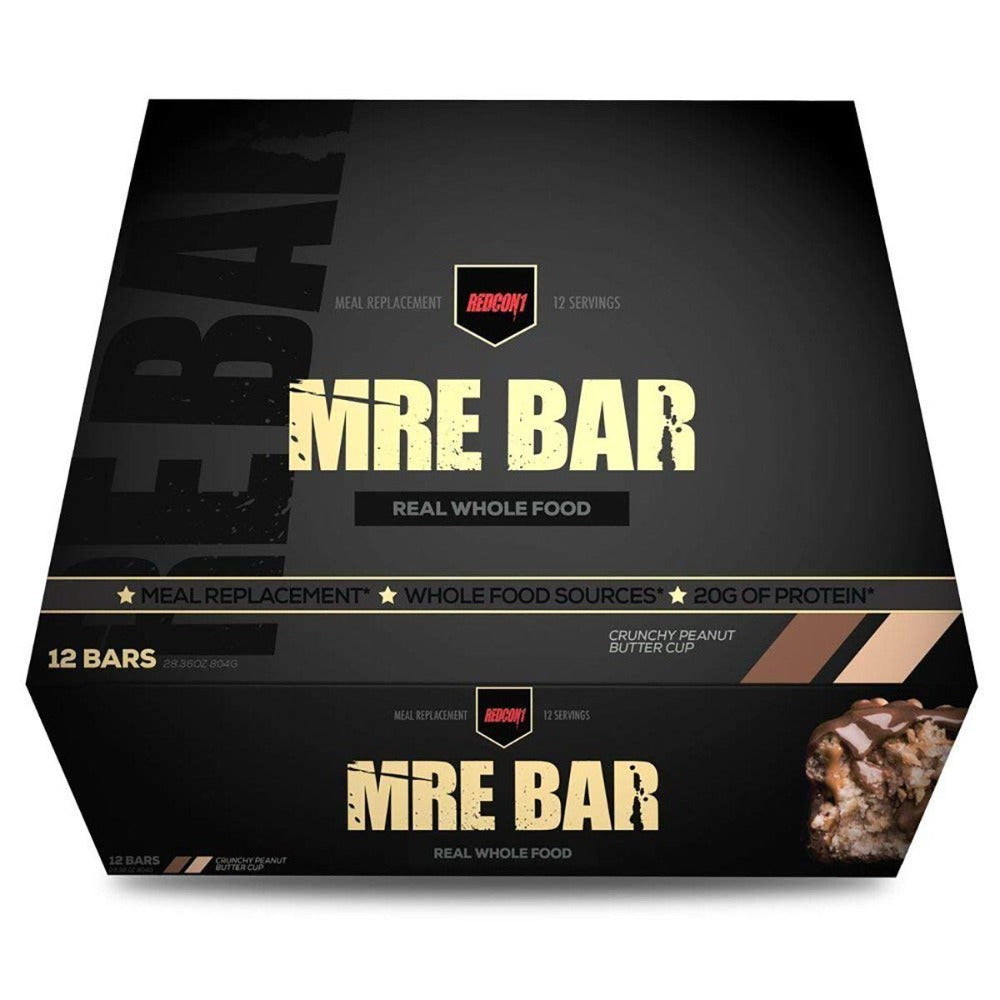 Redcon1 MRE Bars 12/Box Bars Redcon 1 Peanut Butter Cup  (1516971819051)
