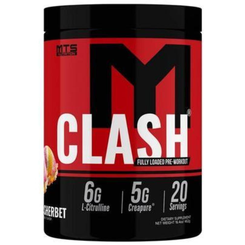 MTS Nutrition Clash 20 Servings Pre-Workouts MTS Nutrition Rainbow Sherbet 