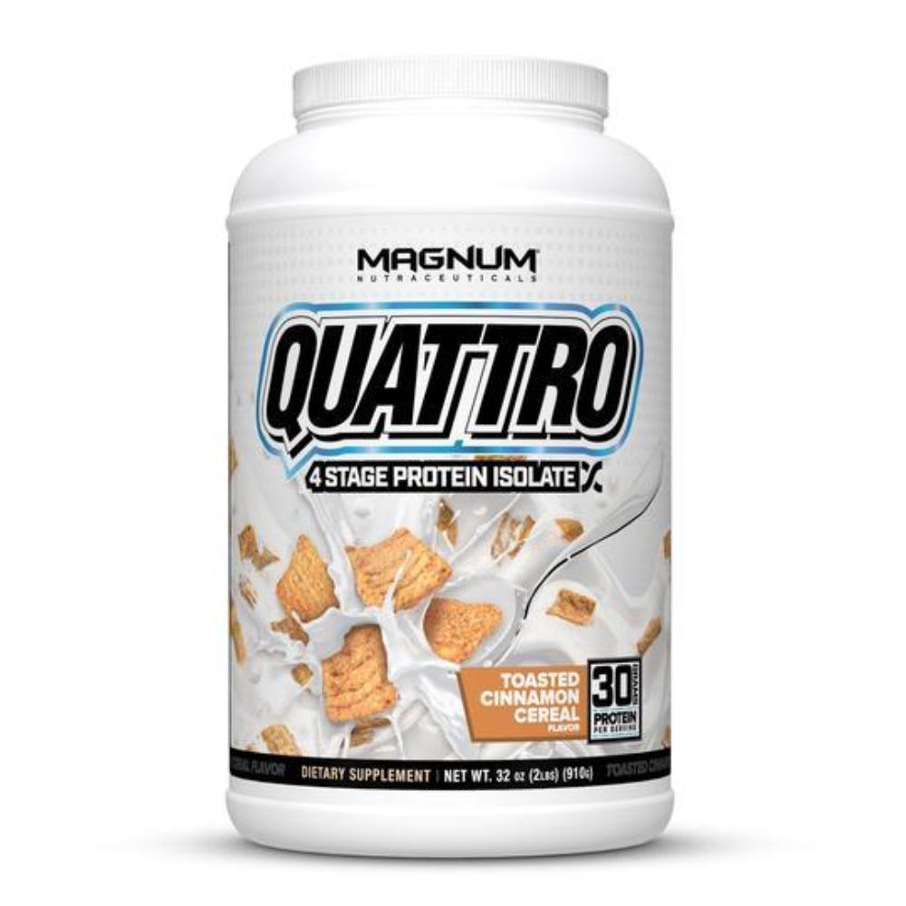 Magnum Quattro 2lb Protein Powders Magnum Cinnamon Cereal 