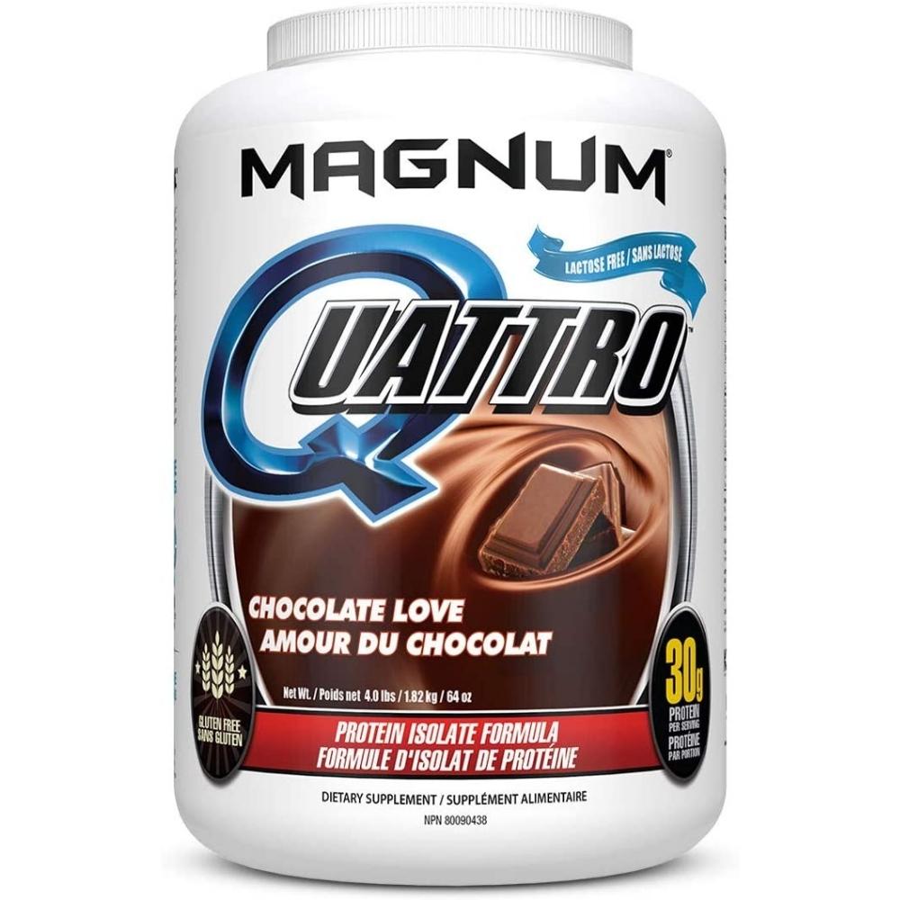 Magnum Quattro 4lb Protein Powders Magnum Chocolate Love 
