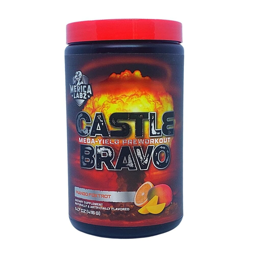 'Merica Labz Castle Bravo 20 Servings Pre-Workouts 'Merica Labz Mango Foxtrot 