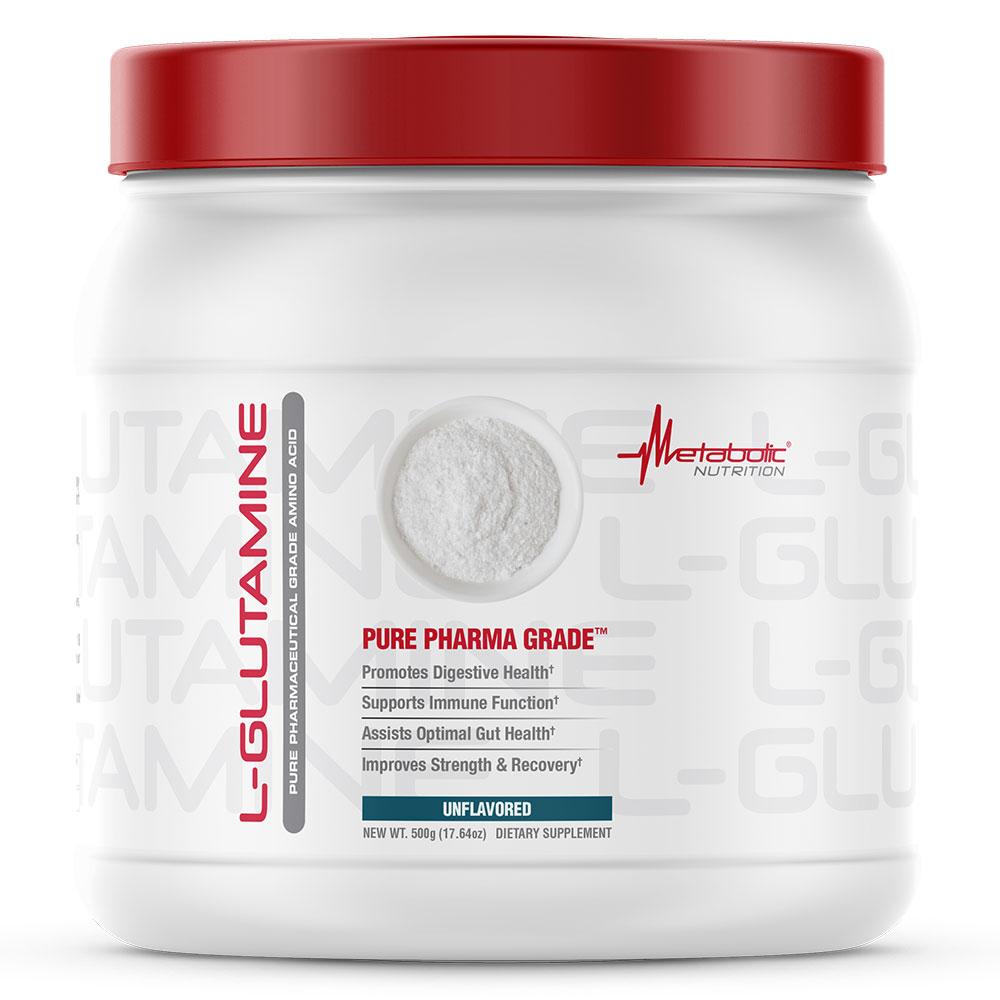 Metabolic Nutrition L-GLUTAMINE 500G Amino Acids Metabolic Nutrition 