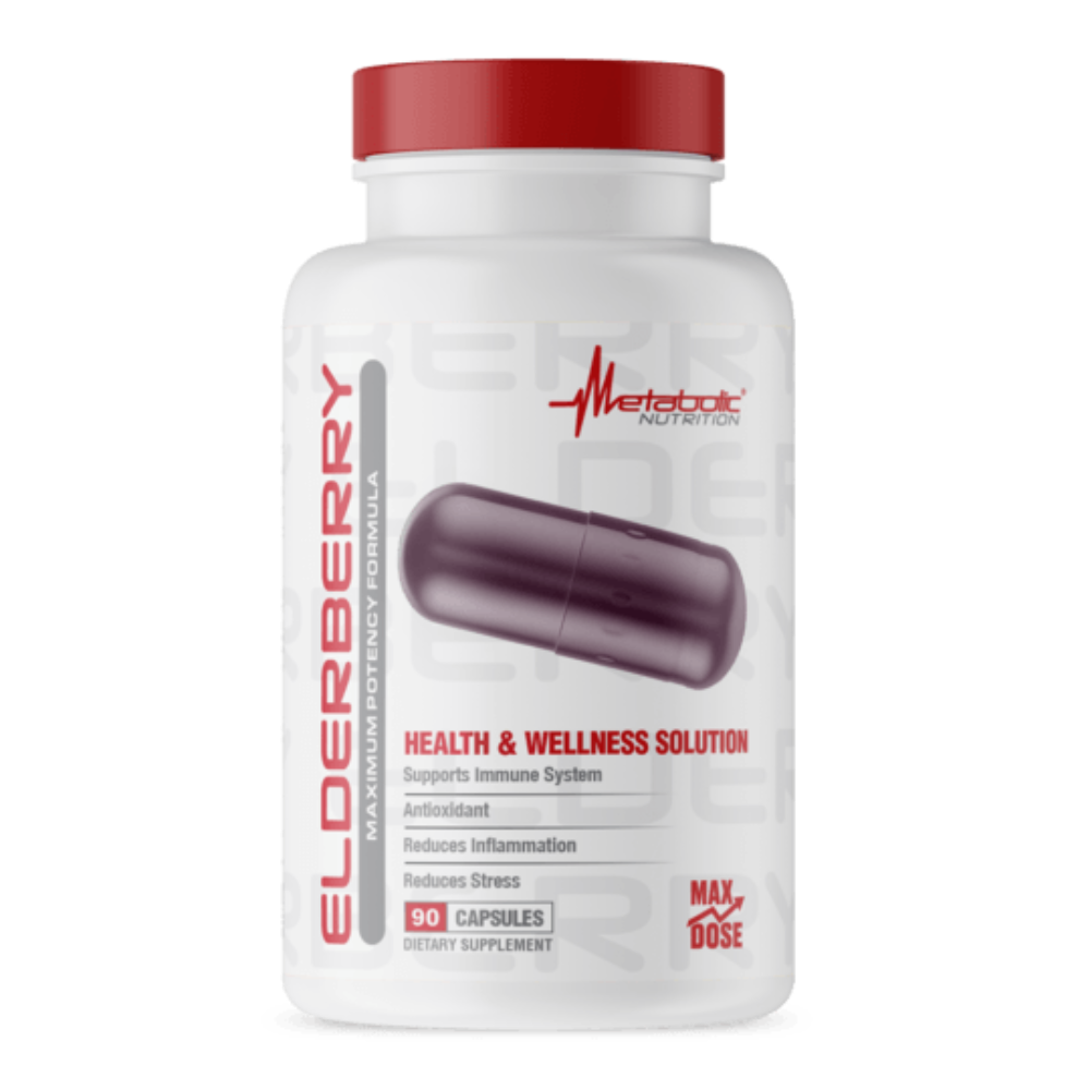 Metabolic Nutrition Elderberry 90 Capsules Herbs Metabolic Nutrition 