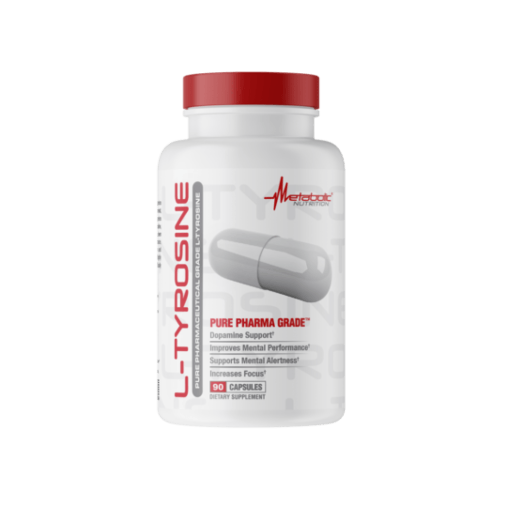 Metabolic Nutrition L-Tyrosine 90 Capsules Amino Acids Metabolic Nutrition 