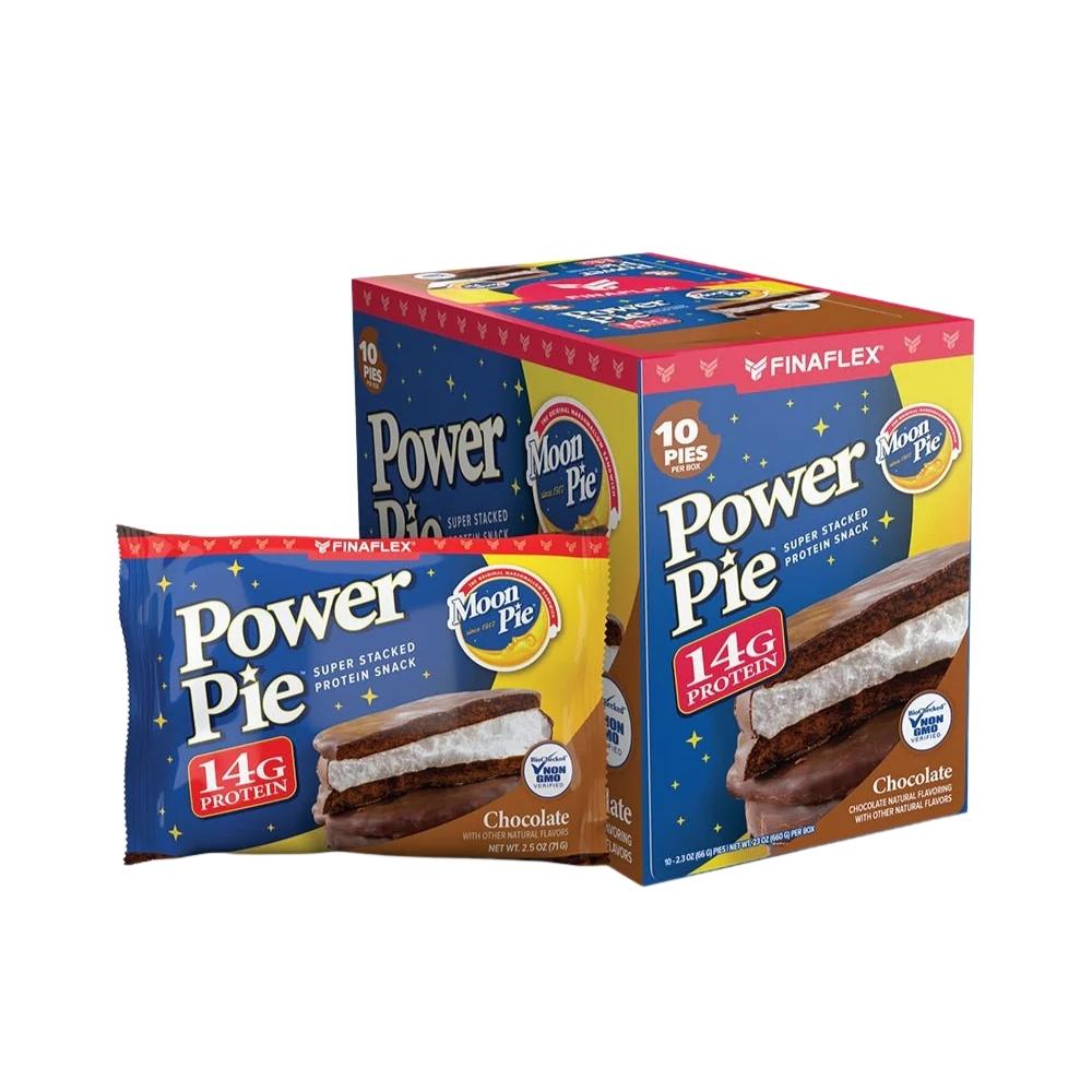 Finaflex Power Pie Chocolate 10/Box Foods & - Juices Finaflex 