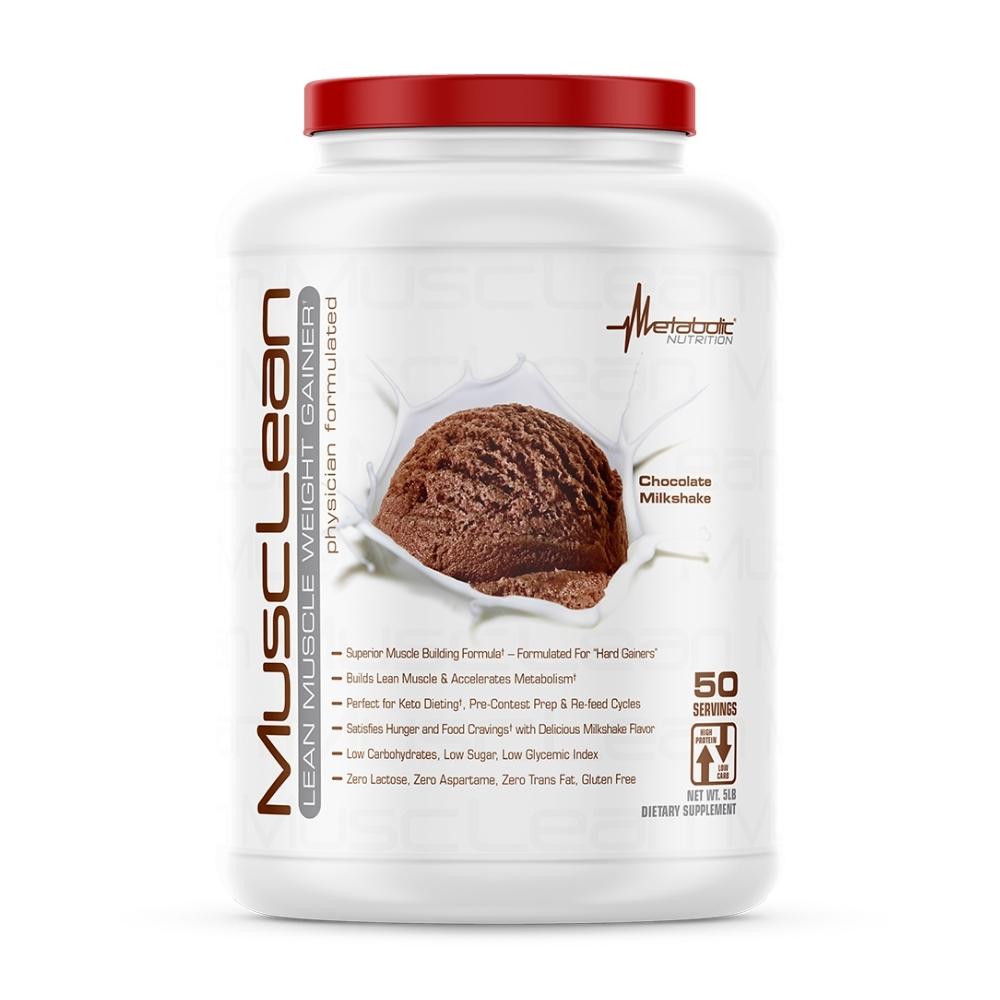 Metabolic Nutrition MuscLean 5 Lbs Protein Metabolic Nutrition Chocolate Milkshake 
