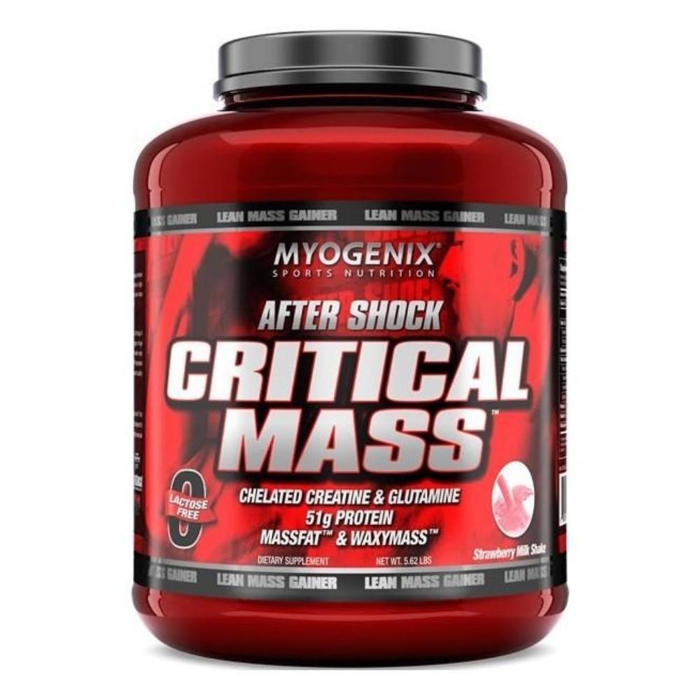 Myogenix Aftershock Critical Mass 15 Servings Weight Gain Myogenix Strawberry Mlkshake 