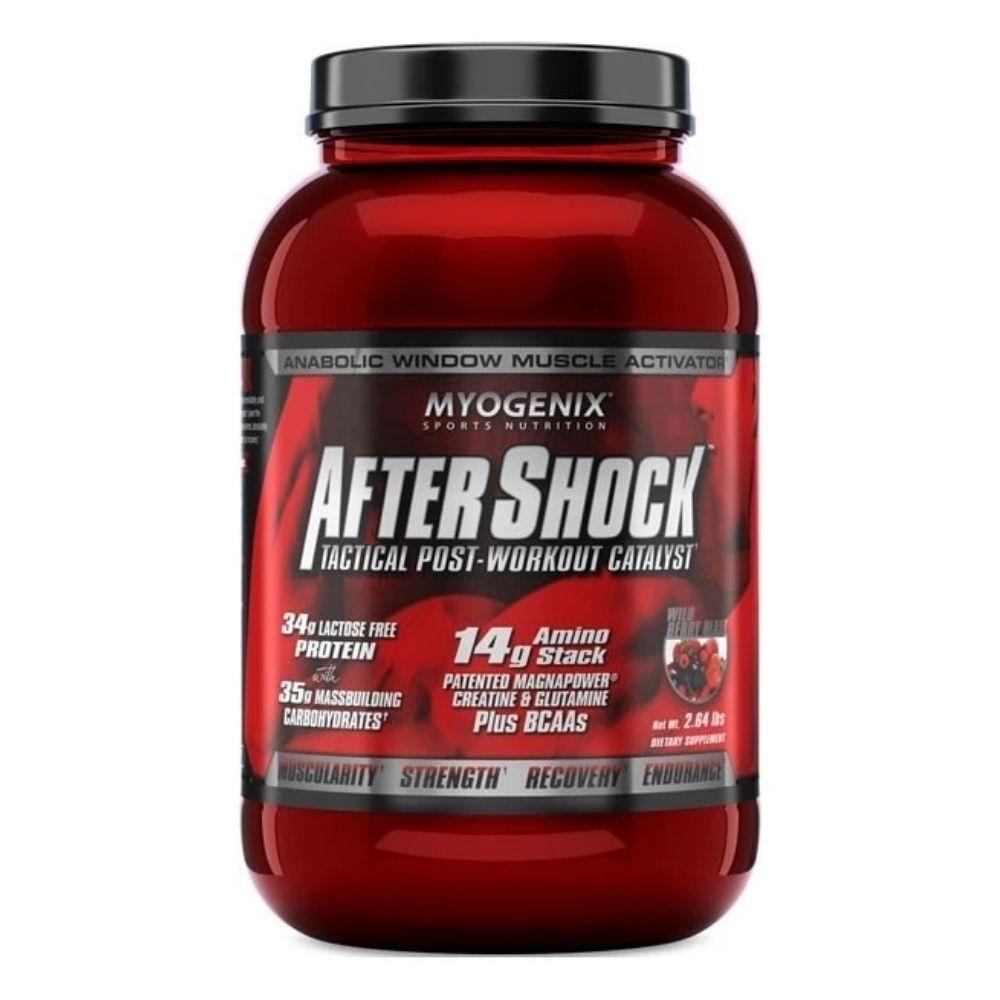 Myogenix Aftershock 15 Servings Sports Performance Recovery Myogenix Wild Berry Blast 