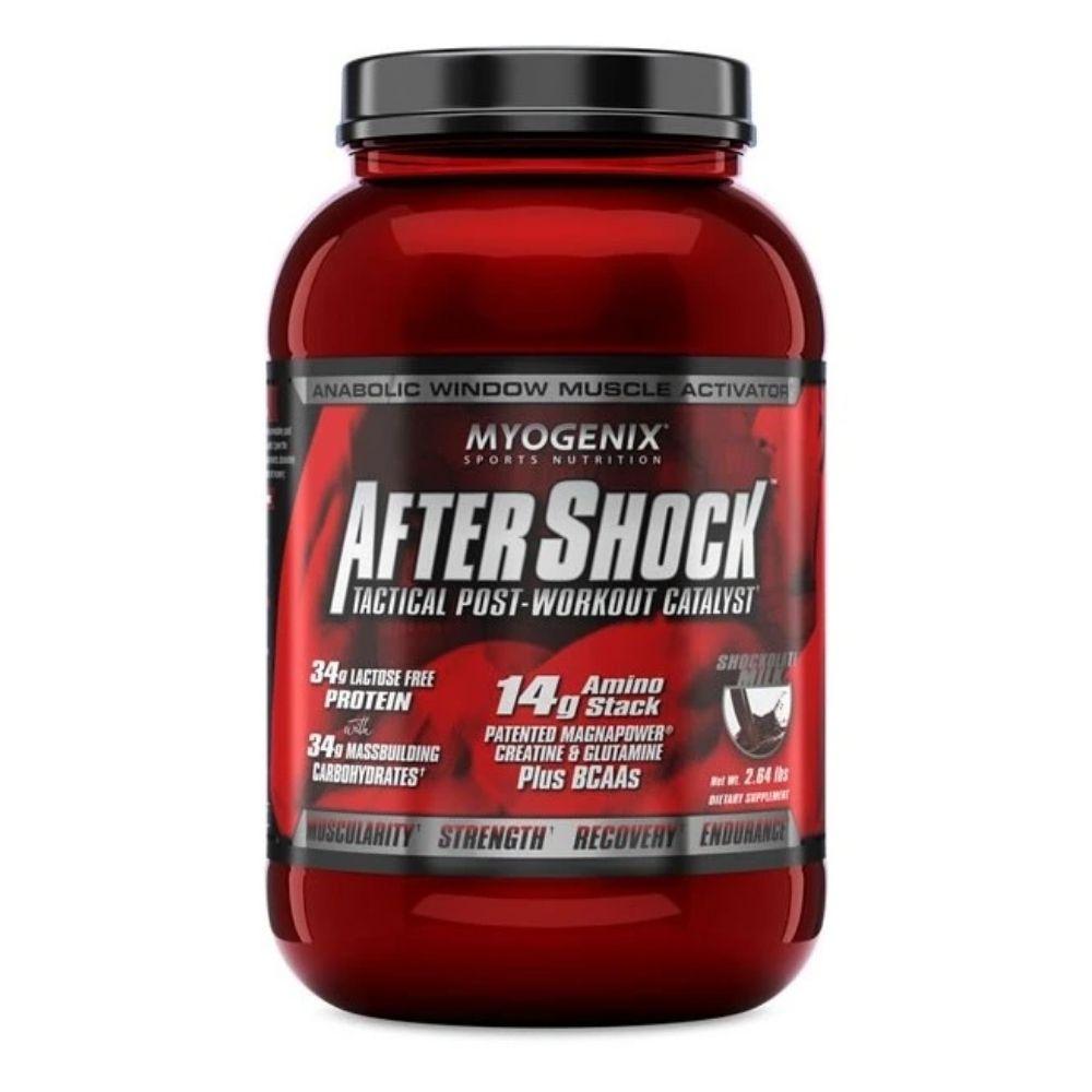 Myogenix Aftershock 15 Servings Sports Performance Recovery Myogenix Shockolate Milk 