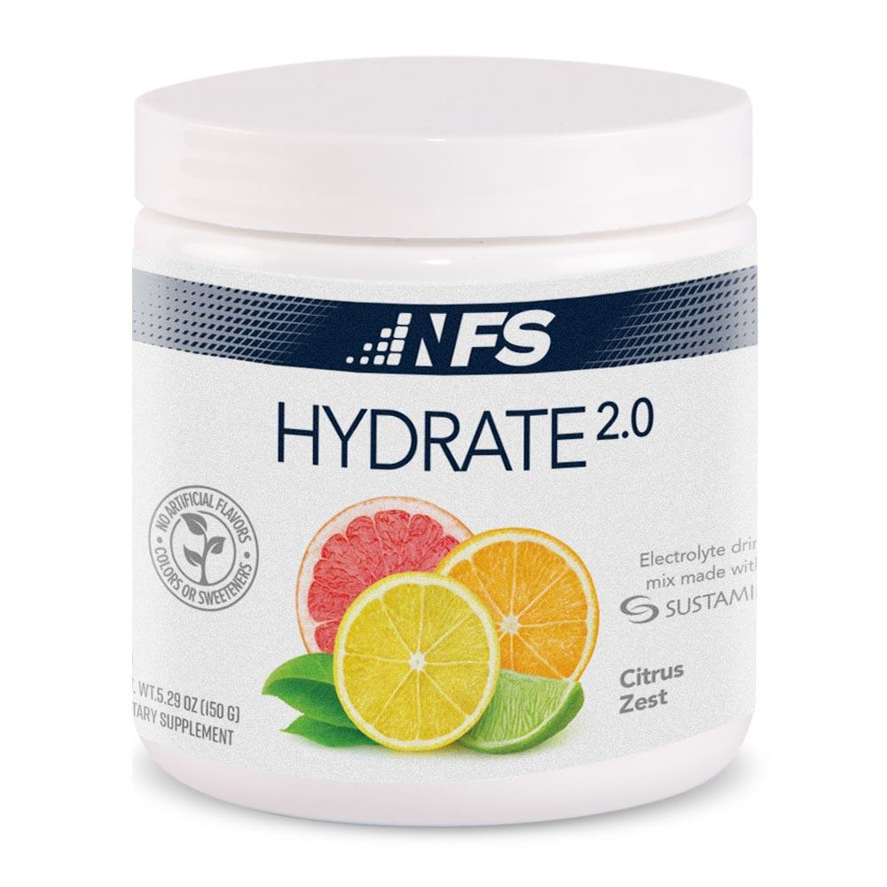 NF Sports Hydrate 2.0 30/sv Sports Performance Recovery NF Sports Citrus Zest  (4591595782209)