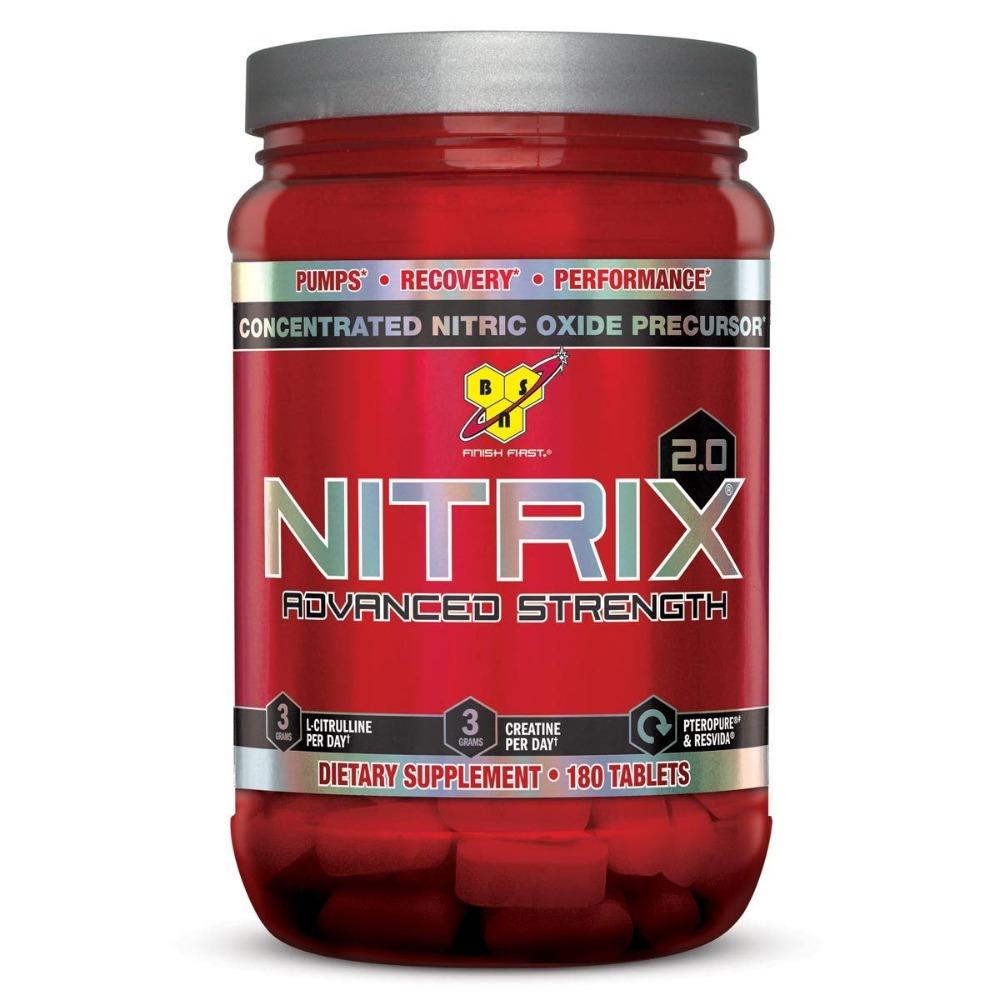 BSN Nitrix 2.0 Advanced Strength 180 Tabs Pre-workout BSN  (1058809380907)