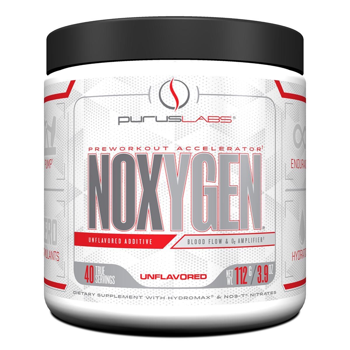 Purus Labs Noxygen Unflavored 40 Servings Sport Performance / Recovery Purus Labs  (1059045900331)