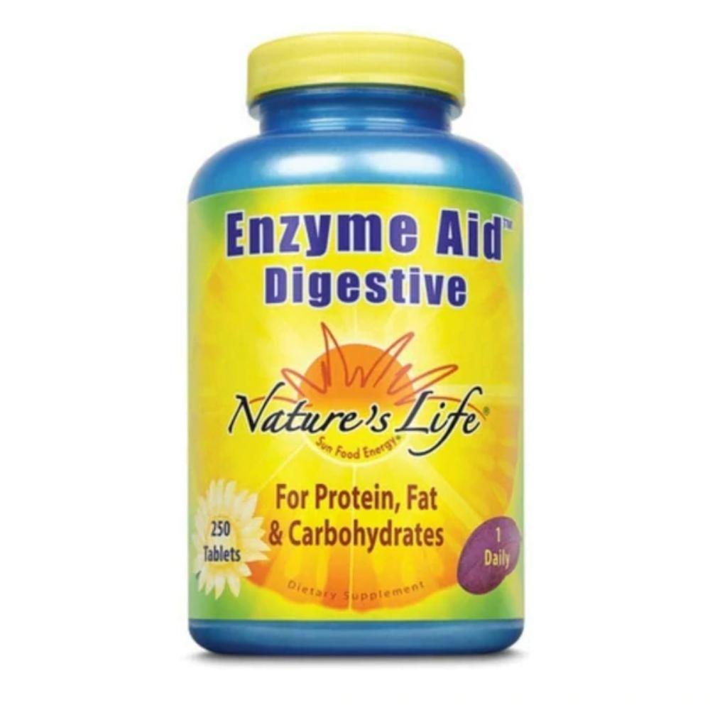 Nature's Life Enzyme Aid Digest 250 Tablets Digestive Health Nature's Life 