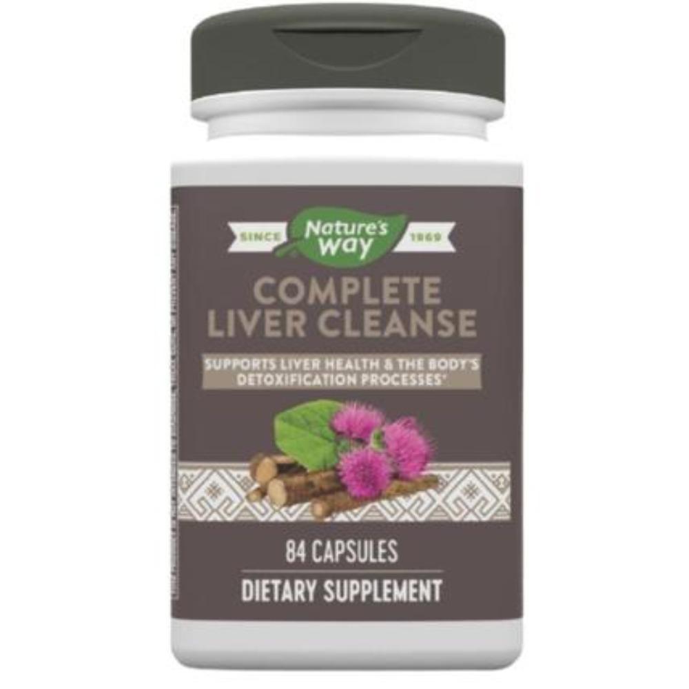 Nature's Way Complete Liver Cleanse 84 Capsules | Liver Support Specialty Health Products Nature's Way 