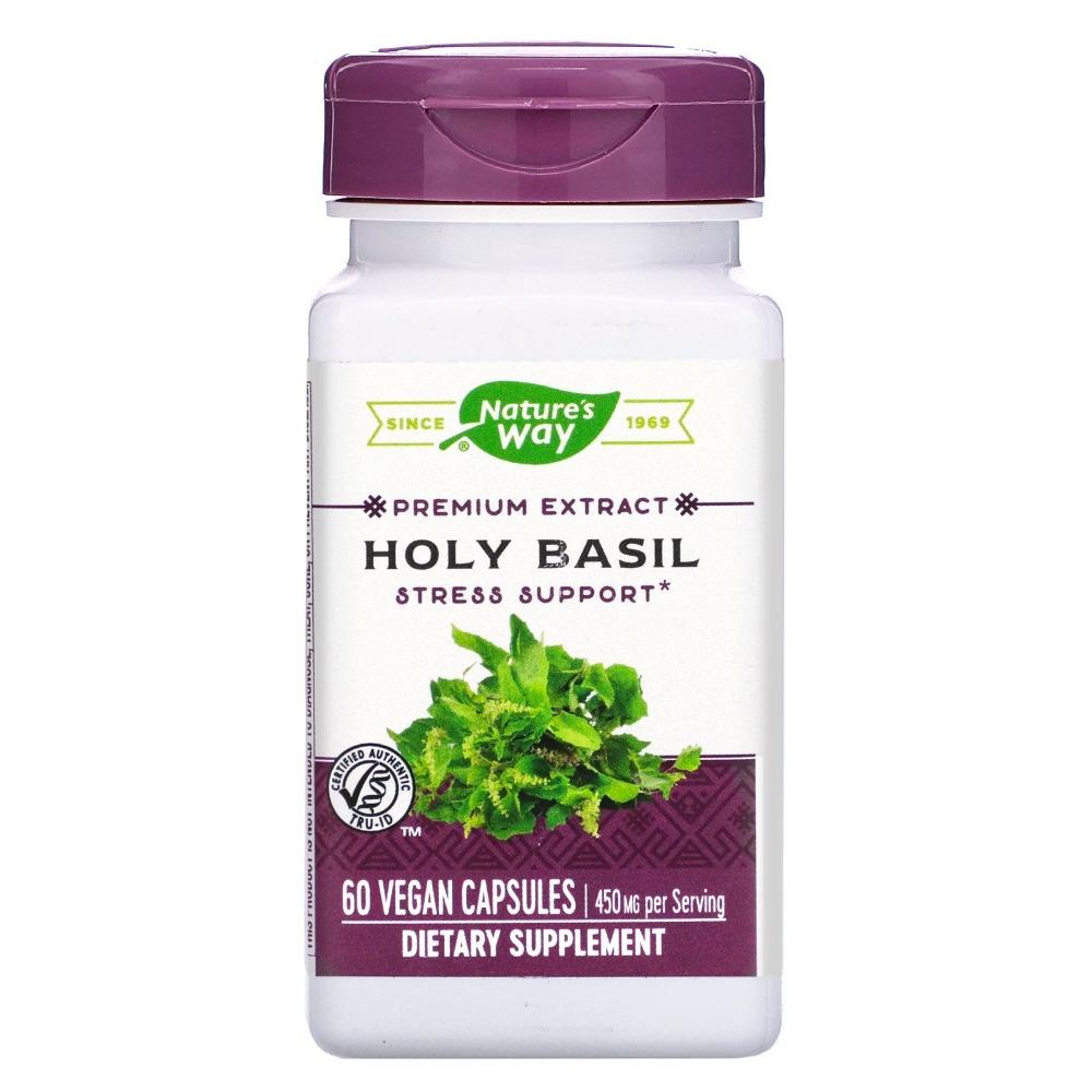 Nature's Way Holy Basil 60 Vegan Capsules Herbs Nature's Way 
