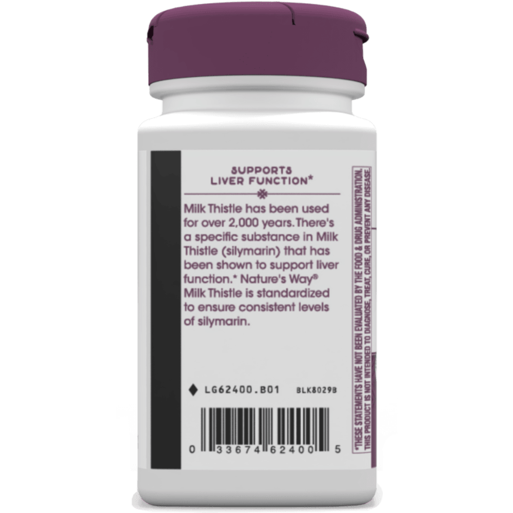 Nature's Way Milk Thistle 60 Vegan Capsules Herbs Nature's Way 