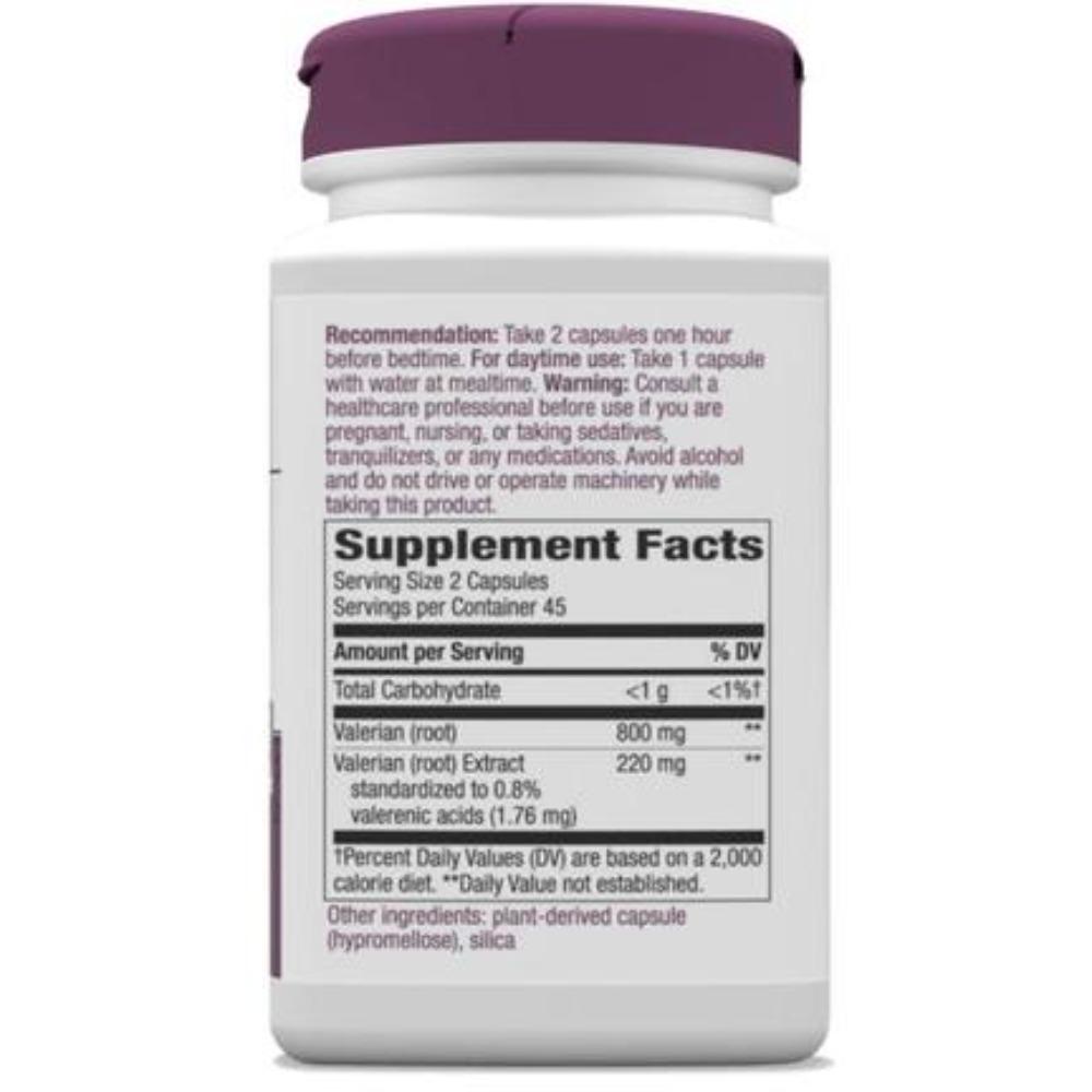 Nature's Way Valerian Nighttime 100 Tablets Herbs Nature's Way 