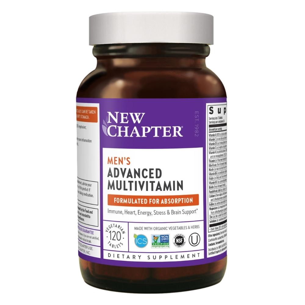 New Chapter Every Man 120 Tablets Vitamins New Chapter 