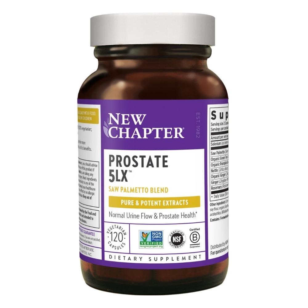 New Chapter Prostate 5LX 120 Vege Capsules Herbs New Chapter 