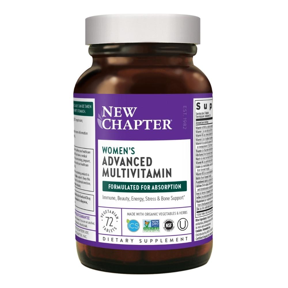New Chapter Every Woman 72 Tablets Vitamins New Chapter 