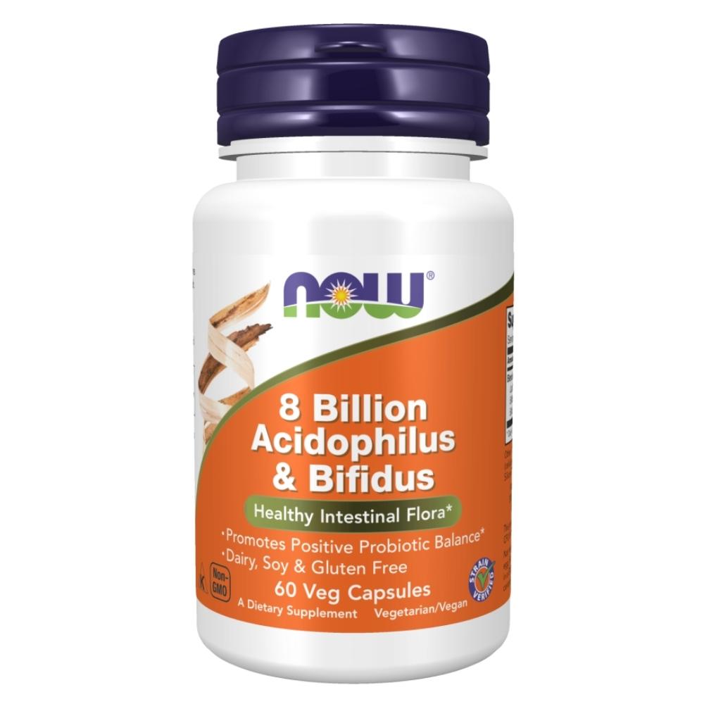 Now Foods 8 Billion Acidoph/Bifidus 60 Vege Capsules Other Supplements Now Foods 
