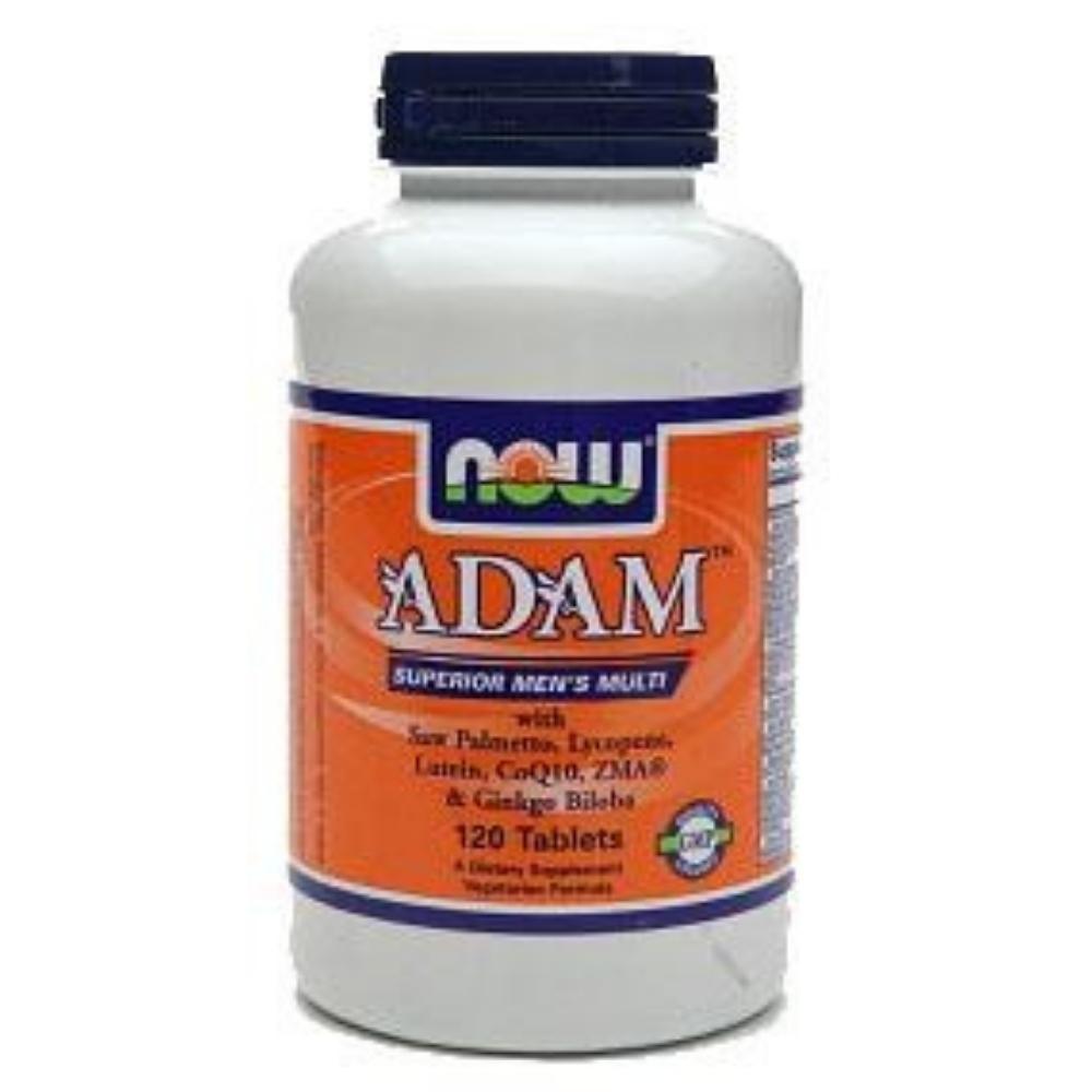 Now Foods Adam Superior Men's Multi 120 Tablets Vitamins Now Foods 