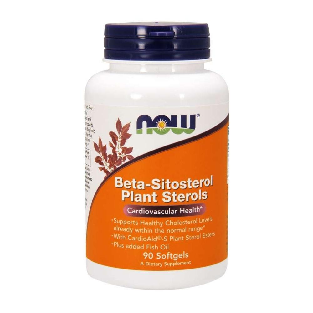 Now Foods Beta-Sitosterol Plant Sterols 90 Soft Gels Other Supplements Now Foods 