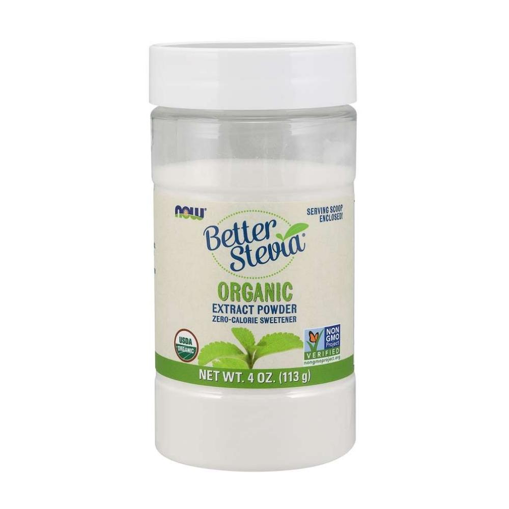 Now Foods Better Stevia Powder Organic 4 Oz Now Foods 