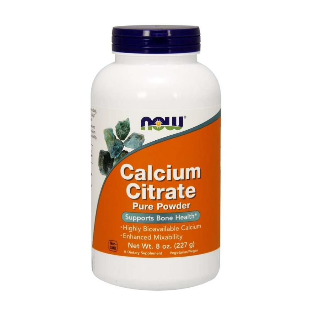 Now Foods Calcium Citrate Powder 8 Oz Now Foods 