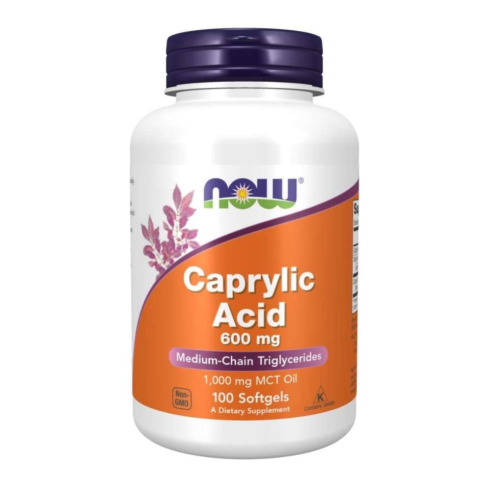 Now Foods Caprylic Acid 600 Mg 100 Soft Gels Now Foods 