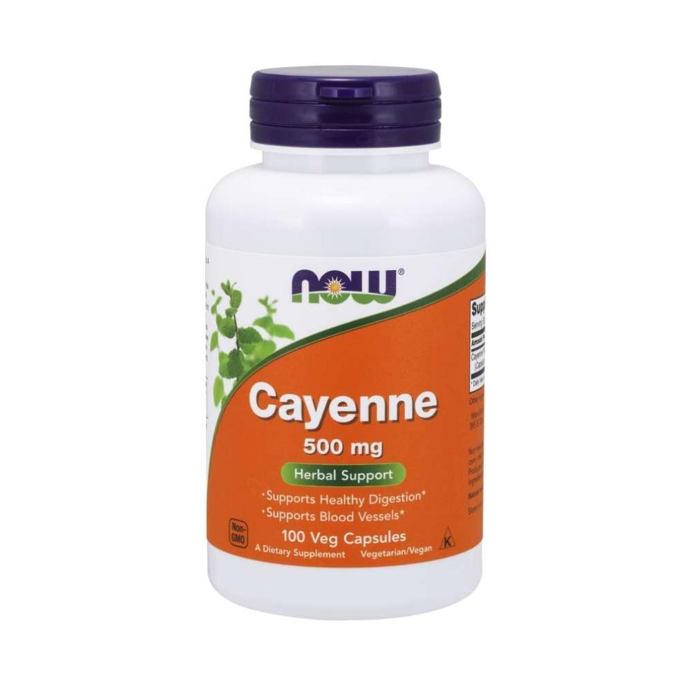 Now Foods Cayenne 500 Mg 100 Capsules Now Foods 