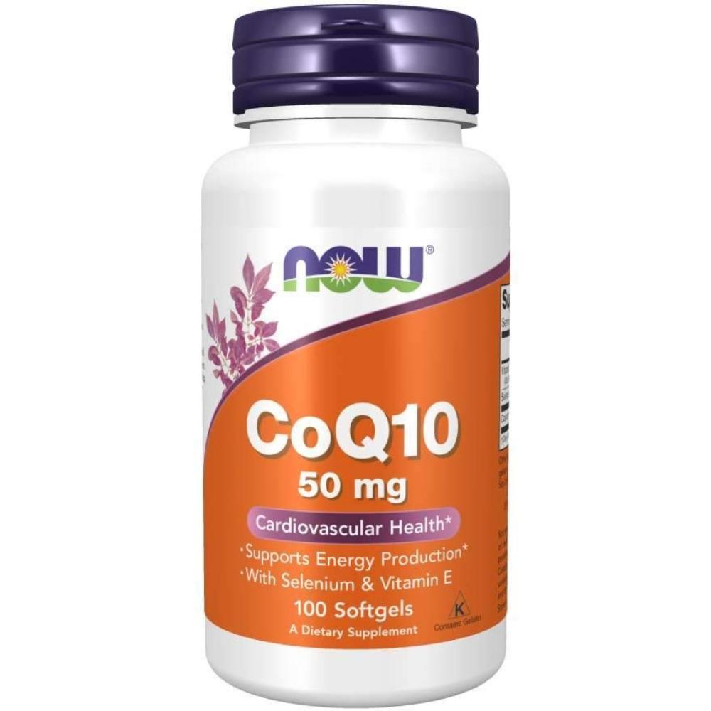 Now Foods COQ10 50mg 200 Soft Gels Specialty Health Products Now Foods 