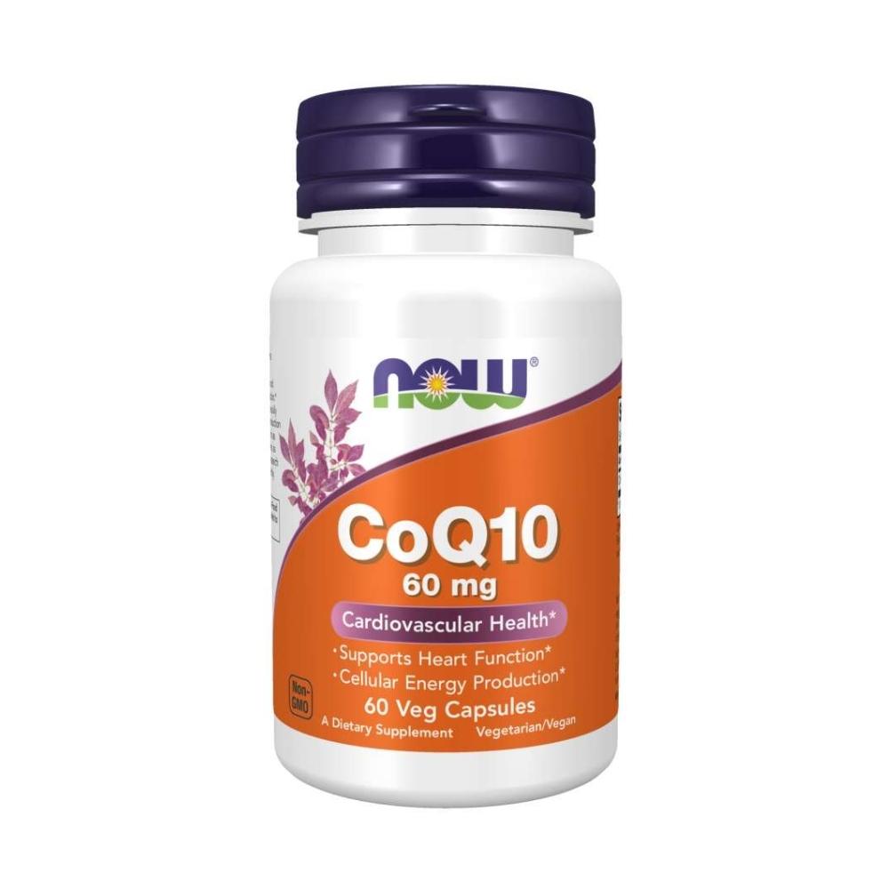 Now Foods CoQ10 60mg 60 Soft Gels Antioxidants / CoQ-10 Now Foods 