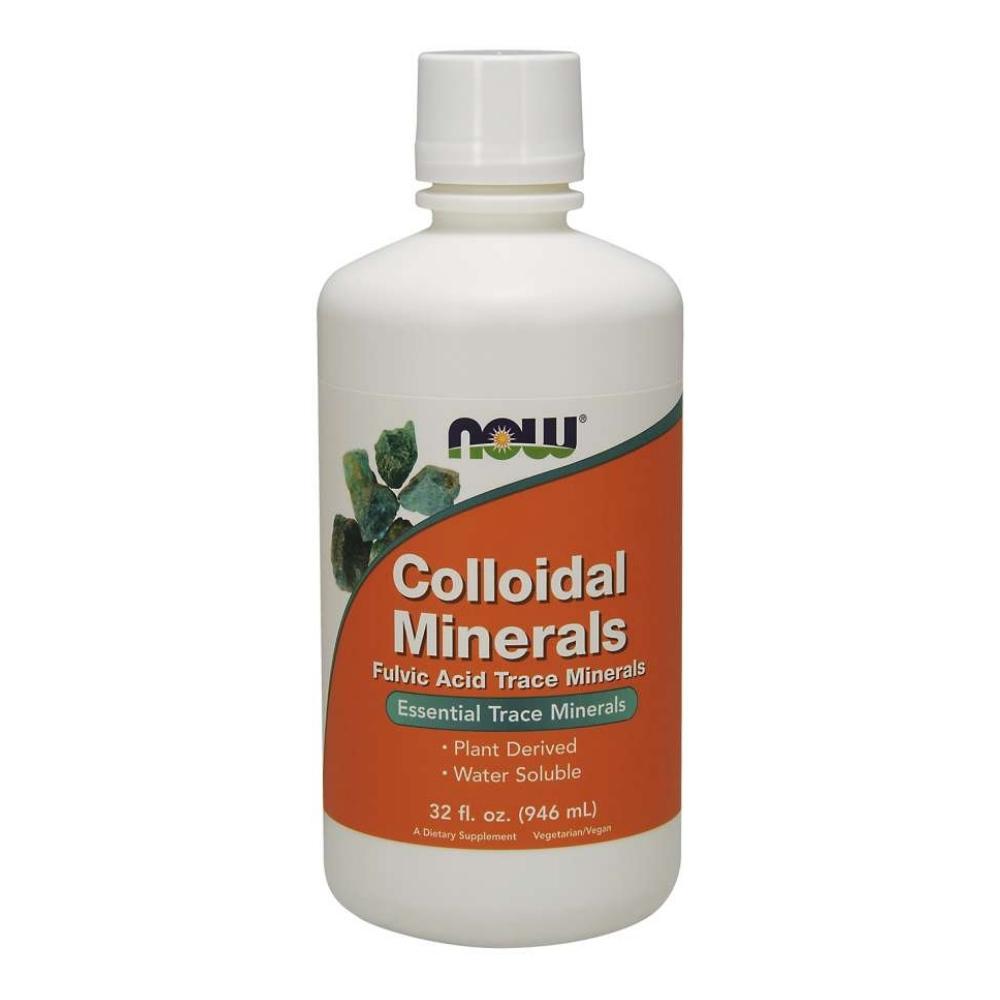Now Foods Colloidal Minerals Original Flavor 32 oz Minerals Now Foods 