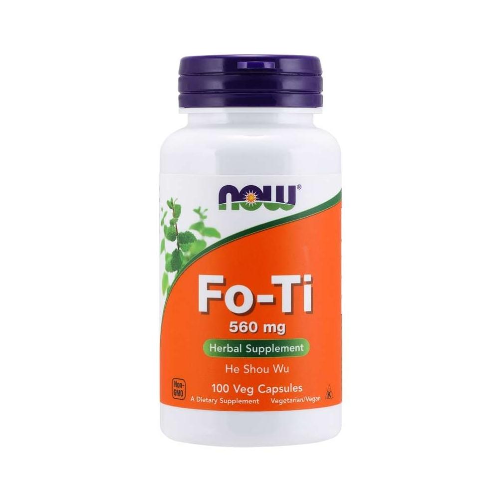 Now Foods Fo-Ti 560 Mg 100 Capsules Herbs Now Foods 