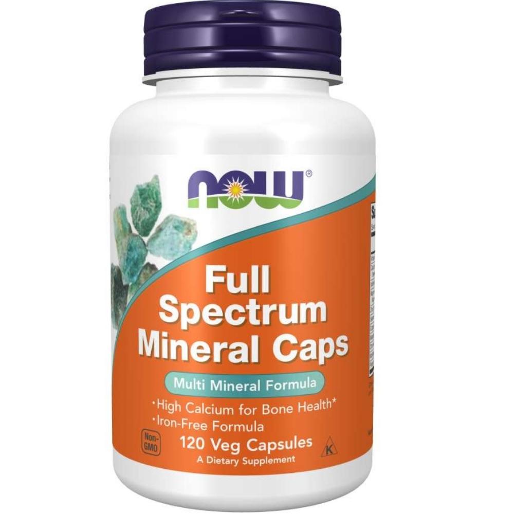 Now Foods FULL SPECTRUM MINERALS 120 Capsules Vitamins & Minerals Now Foods 
