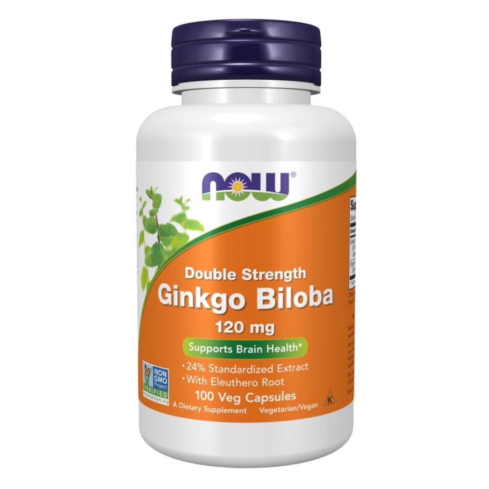 Now Foods Ginkgo Biloba 120 Mg 100 Vegetable Capsules Herbs Now Foods 