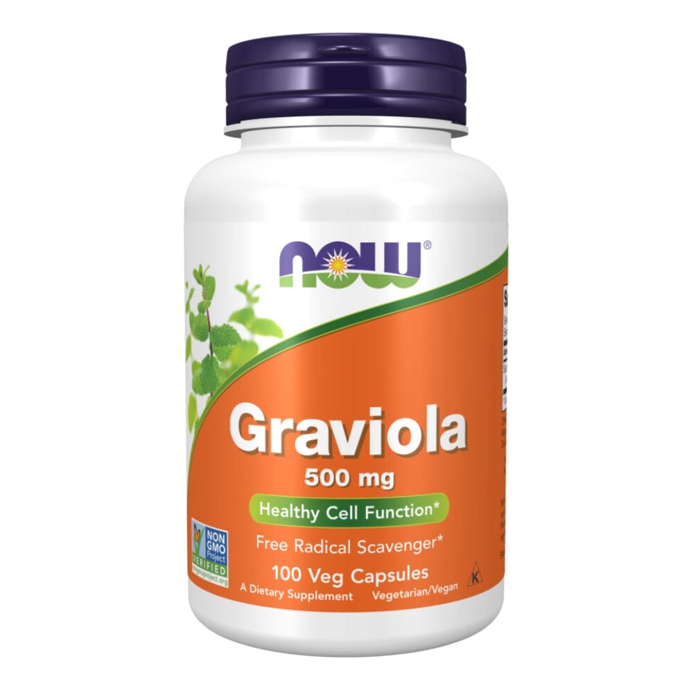 Now Foods Graviola 100 Capsules Herbs Now Foods 