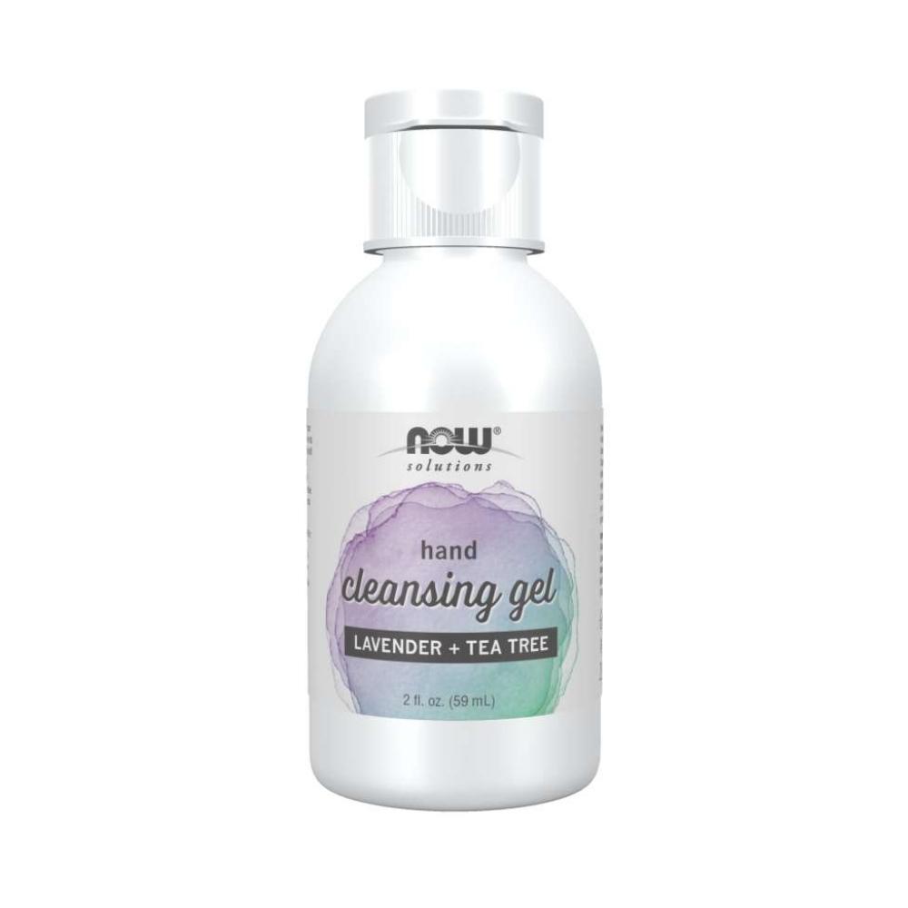 Now Foods Hand Cleansing Gel Lavender + Tea Tree 2oz Specialty Health Products Now Foods 