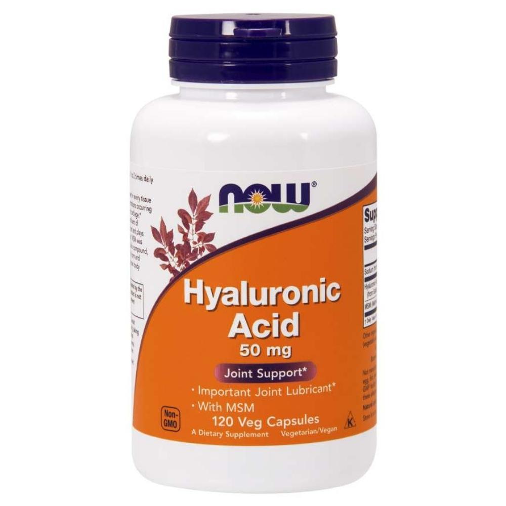 Now Foods HYALURONIC ACID w/MSM 120 Vege Capsules Personal Care& - Hygeine Now Foods 