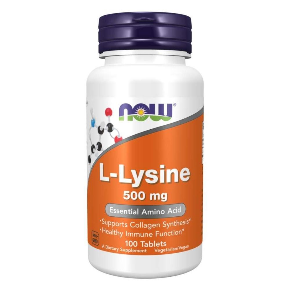 Now Foods Lysine 500 Mg 100 Tablets Now Foods 