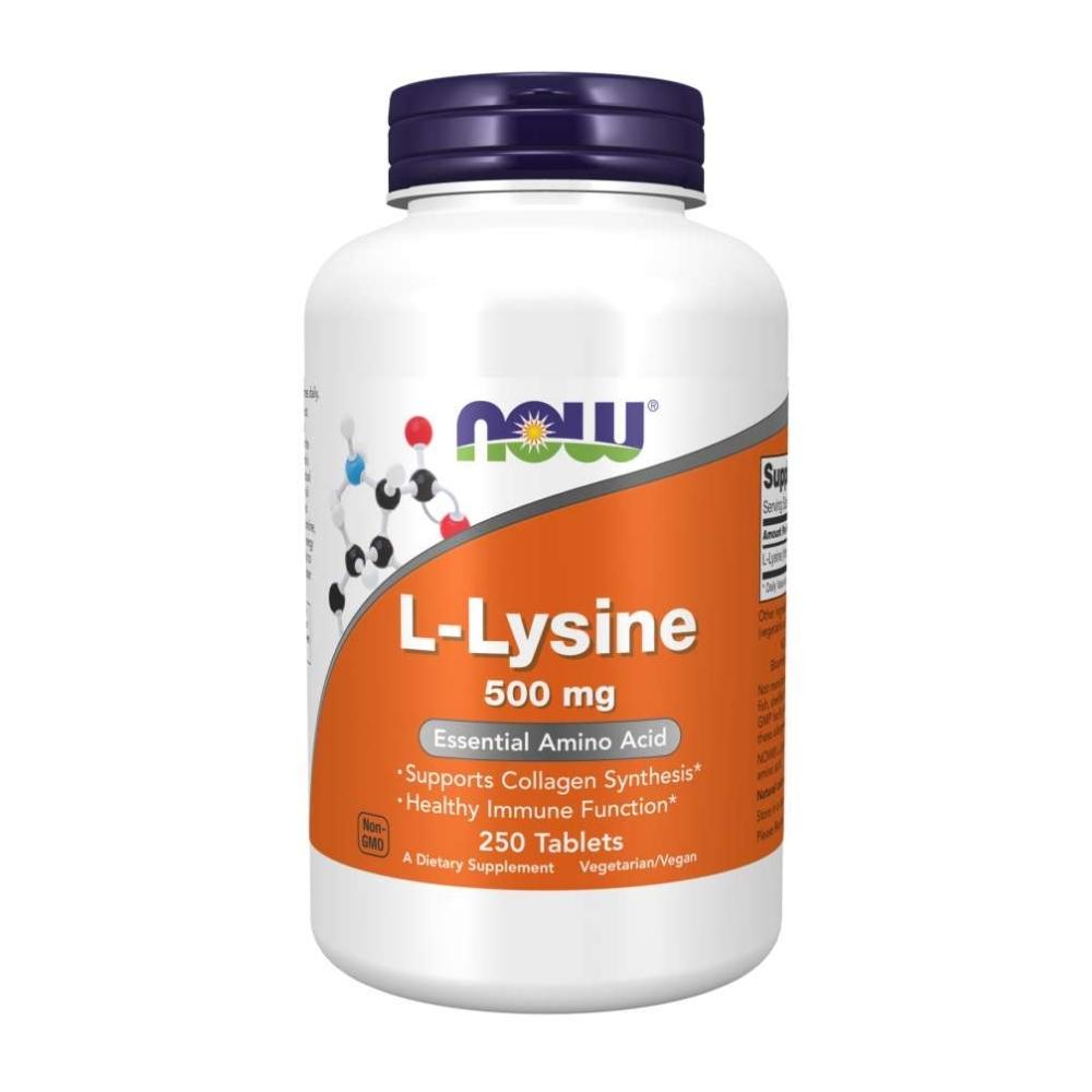Now Foods Lysine 500 Mg 250 Tablets Now Foods 