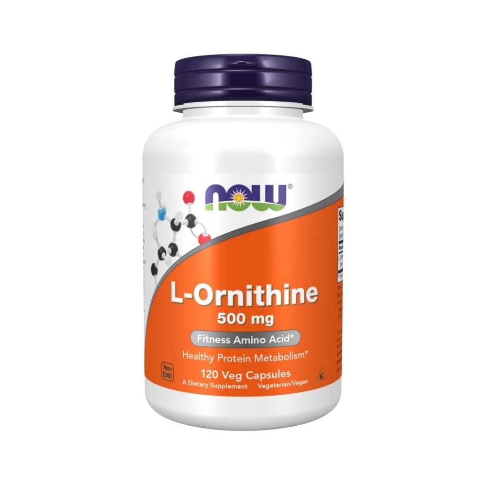 Now Foods Ornithine 500 Mg 120 Capsules Amino Acids Now Foods 