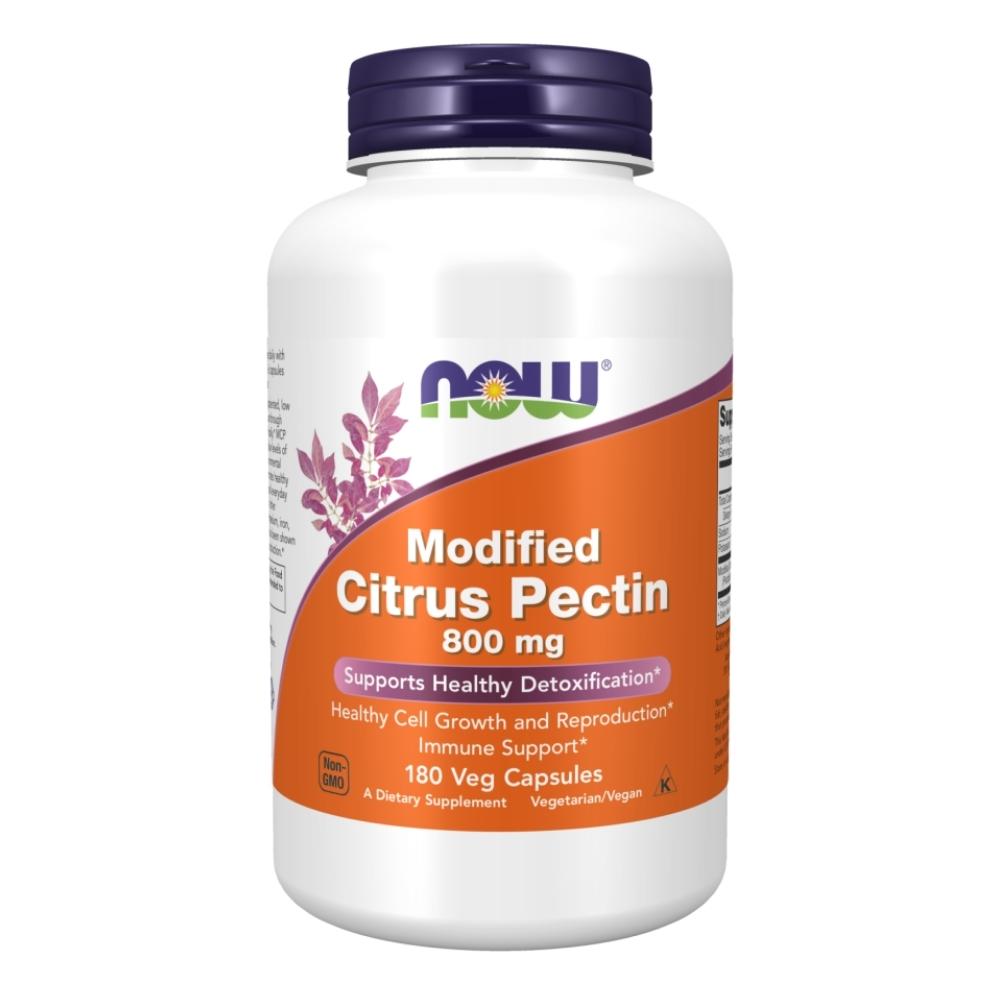 Now Foods MODIFIED CITRUS PECTIN 800mg 180 Veggie Capsules Specialty Health Products Now Foods 