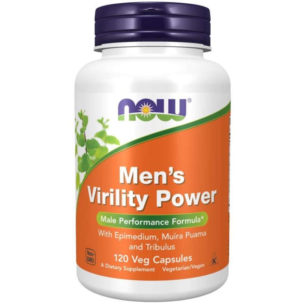 Now Foods MEN'S VIRILITY POWER 120 Capsules Specialty Health Products Now Foods 