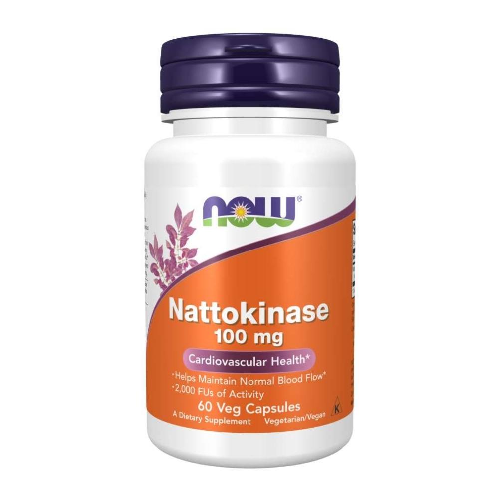 Now Foods Nattokinase 100 Mg 60 Vegetable Capsules Now Foods 