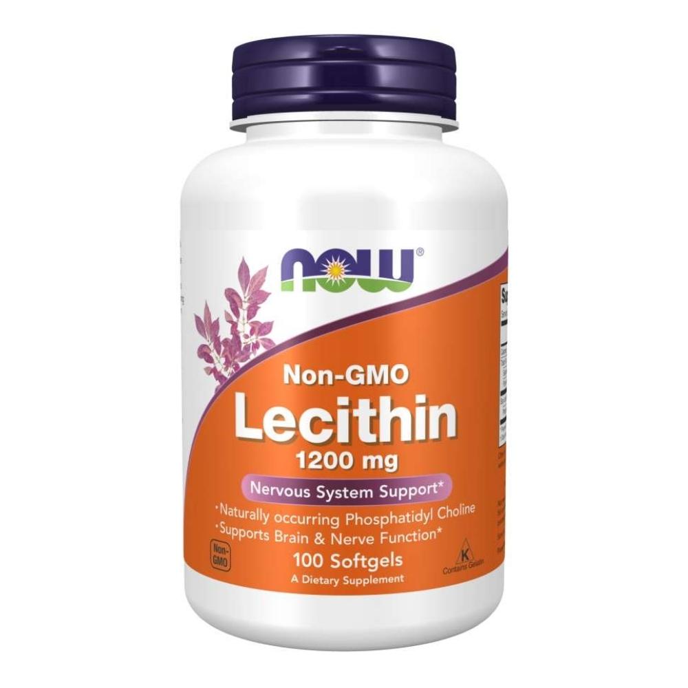 Now Foods Lecithin 1200 Mg 100 Soft Gels Now Foods 