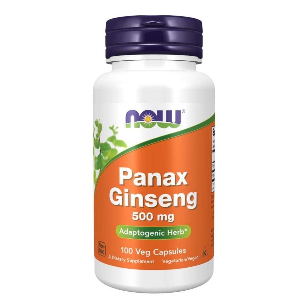 Now Foods Panax Ginseng 500 Mg 100 Capsules Herbs Now Foods 