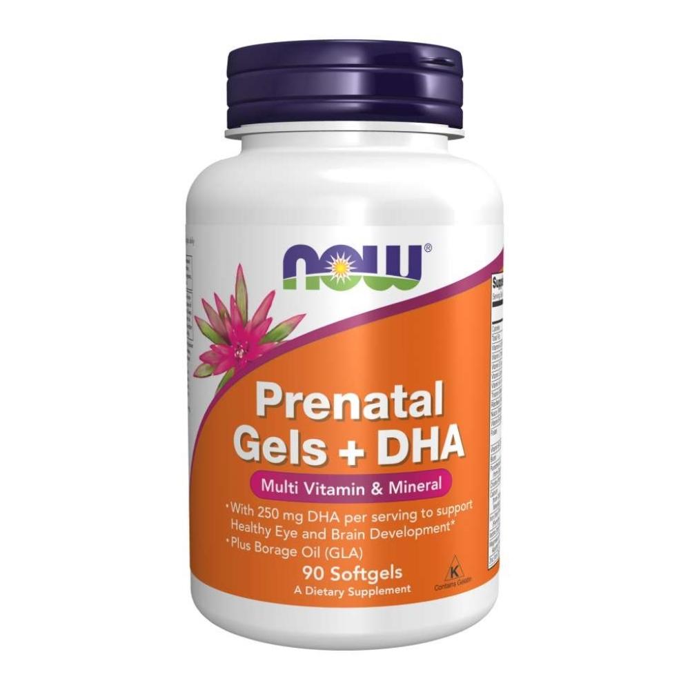 Now Foods Pre-Natal Multi With DHA Gels 90 Softgels Other Supplements Now Foods 